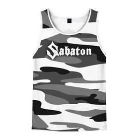 Мужская майка 3D с принтом Камуфляж Sabaton в городе Новоалтайск, 100% полиэстер | круглая горловина, приталенный силуэт, длина до линии бедра. Пройма и горловина окантованы тонкой бейкой | battle | panzerkampf | primo victoria | sabaton | the art of war | the great war | атака мертвецов | бисмарк | броден | войны | группа | йоаким | латный ботинок | метал | ночные ведьмы | пауэр | рок | рыцарские доспехи | сабатон