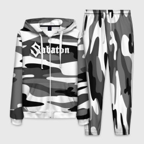 Мужской костюм 3D с принтом Камуфляж Sabaton в городе Новоалтайск, 100% полиэстер | Манжеты и пояс оформлены тканевой резинкой, двухслойный капюшон со шнурком для регулировки, карманы спереди | battle | panzerkampf | primo victoria | sabaton | the art of war | the great war | атака мертвецов | бисмарк | броден | войны | группа | йоаким | латный ботинок | метал | ночные ведьмы | пауэр | рок | рыцарские доспехи | сабатон
