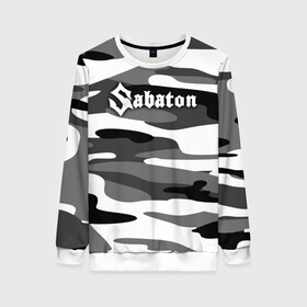 Женский свитшот 3D с принтом Камуфляж Sabaton в городе Новоалтайск, 100% полиэстер с мягким внутренним слоем | круглый вырез горловины, мягкая резинка на манжетах и поясе, свободная посадка по фигуре | battle | panzerkampf | primo victoria | sabaton | the art of war | the great war | атака мертвецов | бисмарк | броден | войны | группа | йоаким | латный ботинок | метал | ночные ведьмы | пауэр | рок | рыцарские доспехи | сабатон