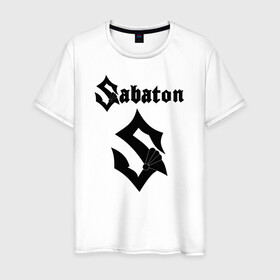 Мужская футболка хлопок с принтом Sabaton в городе Новоалтайск, 100% хлопок | прямой крой, круглый вырез горловины, длина до линии бедер, слегка спущенное плечо. | battle | panzerkampf | primo victoria | sabaton | the art of war | the great war | атака мертвецов | бисмарк | броден | войны | группа | йоаким | латный ботинок | метал | ночные ведьмы | пауэр | рок | рыцарские доспехи | сабатон