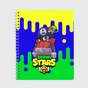 Тетрадь с принтом Brawl Stars Леон х Дэррил в городе Новоалтайск, 100% бумага | 48 листов, плотность листов — 60 г/м2, плотность картонной обложки — 250 г/м2. Листы скреплены сбоку удобной пружинной спиралью. Уголки страниц и обложки скругленные. Цвет линий — светло-серый
 | Тематика изображения на принте: bibi | brawl | crow | leon | mr | mr p | spike | stars | барли | биби | бо | бравл | булл | ворон | джесси | джин | дэррил | леон | нита | пайпер | поко | пэм | рикошет | спайк | стар | старз | старс | фрэнк | шелли