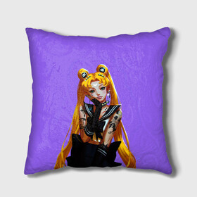Подушка 3D с принтом SAILOR MOON в городе Новоалтайск, наволочка – 100% полиэстер, наполнитель – холлофайбер (легкий наполнитель, не вызывает аллергию). | состоит из подушки и наволочки. Наволочка на молнии, легко снимается для стирки | anime | japan | manga | sailor moon | аниме | девочка | девушка | лунная призма | манга | сейлор мун | сэйлор мун | япония