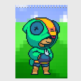 Скетчбук с принтом Brawl Stars Leon pixel в городе Новоалтайск, 100% бумага
 | 48 листов, плотность листов — 100 г/м2, плотность картонной обложки — 250 г/м2. Листы скреплены сверху удобной пружинной спиралью | 3x3 | 3на3 | 8бит | android | barley | brawl stars | brawlball | defend | epic brawler | ios | legendary | leon | moba | supercell | броул старт | драка звёзд | леон | моба | суперцелл