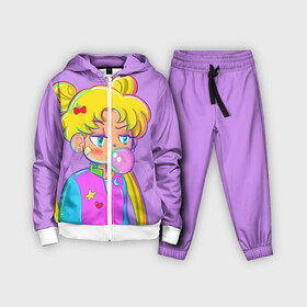 Детский костюм 3D с принтом SAILOR MOON в городе Новоалтайск,  |  | anime | japan | manga | sailor moon | аниме | девочка | девушка | лунная призма | манга | сейлор мун | сэйлор мун | япония