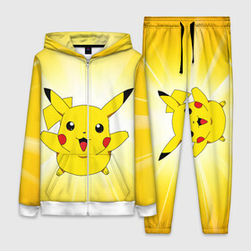 Женский костюм 3D с принтом Пика Пика в городе Новоалтайск,  |  | art | pikachu | pikapika | pokemon | десткая одежда | детектив | женская | игра | картина | мужская | пика | пикачу | подарок | покемон | фильм