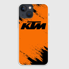 Чехол для iPhone 13 mini с принтом КТМ | KTM (Z) в городе Новоалтайск,  |  | enduro | ktm | moto | motocycle | sportmotorcycle | ктм | мото | мотоспорт
