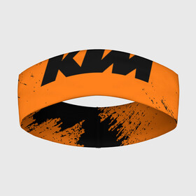 Повязка на голову 3D с принтом КТМ | KTM (Z) в городе Новоалтайск,  |  | enduro | ktm | moto | motocycle | sportmotorcycle | ктм | мото | мотоспорт