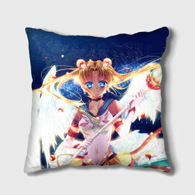 Подушка 3D с принтом SAILOR MOON в городе Новоалтайск, наволочка – 100% полиэстер, наполнитель – холлофайбер (легкий наполнитель, не вызывает аллергию). | состоит из подушки и наволочки. Наволочка на молнии, легко снимается для стирки | anime | japan | manga | sailor moon | аниме | девочка | девушка | лунная призма | манга | сейлор мун | сэйлор мун | япония