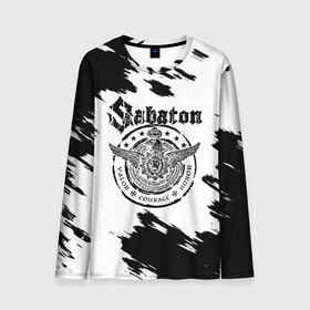 Мужской лонгслив 3D с принтом Sabaton в городе Новоалтайск, 100% полиэстер | длинные рукава, круглый вырез горловины, полуприлегающий силуэт | battle | panzerkampf | primo victoria | sabaton | the art of war | the great war | атака мертвецов | бисмарк | броден | войны | группа | йоаким | латный ботинок | метал | ночные ведьмы | пауэр | рок | рыцарские доспехи | сабатон