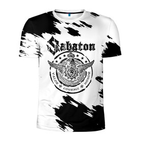 Мужская футболка 3D спортивная с принтом Sabaton в городе Новоалтайск, 100% полиэстер с улучшенными характеристиками | приталенный силуэт, круглая горловина, широкие плечи, сужается к линии бедра | battle | panzerkampf | primo victoria | sabaton | the art of war | the great war | атака мертвецов | бисмарк | броден | войны | группа | йоаким | латный ботинок | метал | ночные ведьмы | пауэр | рок | рыцарские доспехи | сабатон