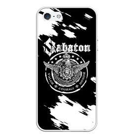 Чехол для iPhone 5/5S матовый с принтом Sabaton в городе Новоалтайск, Силикон | Область печати: задняя сторона чехла, без боковых панелей | battle | panzerkampf | primo victoria | sabaton | the art of war | the great war | атака мертвецов | бисмарк | броден | войны | группа | йоаким | латный ботинок | метал | ночные ведьмы | пауэр | рок | рыцарские доспехи | сабатон