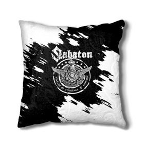 Подушка 3D с принтом Sabaton в городе Новоалтайск, наволочка – 100% полиэстер, наполнитель – холлофайбер (легкий наполнитель, не вызывает аллергию). | состоит из подушки и наволочки. Наволочка на молнии, легко снимается для стирки | battle | panzerkampf | primo victoria | sabaton | the art of war | the great war | атака мертвецов | бисмарк | броден | войны | группа | йоаким | латный ботинок | метал | ночные ведьмы | пауэр | рок | рыцарские доспехи | сабатон