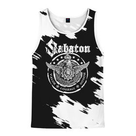 Мужская майка 3D с принтом Sabaton в городе Новоалтайск, 100% полиэстер | круглая горловина, приталенный силуэт, длина до линии бедра. Пройма и горловина окантованы тонкой бейкой | battle | panzerkampf | primo victoria | sabaton | the art of war | the great war | атака мертвецов | бисмарк | броден | войны | группа | йоаким | латный ботинок | метал | ночные ведьмы | пауэр | рок | рыцарские доспехи | сабатон