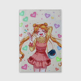 Обложка для паспорта матовая кожа с принтом SAILOR MOON в городе Новоалтайск, натуральная матовая кожа | размер 19,3 х 13,7 см; прозрачные пластиковые крепления | anime | japan | manga | sailor moon | аниме | девочка | девушка | луна | лунная призма | манга | сейлор мун | сэйлор мун | япония