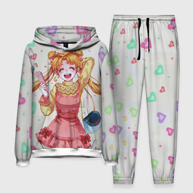 Мужской костюм 3D (с толстовкой) с принтом SAILOR MOON в городе Новоалтайск,  |  | Тематика изображения на принте: anime | japan | manga | sailor moon | аниме | девочка | девушка | луна | лунная призма | манга | сейлор мун | сэйлор мун | япония