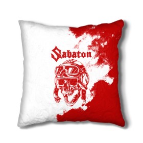 Подушка 3D с принтом Sabaton в городе Новоалтайск, наволочка – 100% полиэстер, наполнитель – холлофайбер (легкий наполнитель, не вызывает аллергию). | состоит из подушки и наволочки. Наволочка на молнии, легко снимается для стирки | battle | panzerkampf | primo victoria | sabaton | the art of war | the great war | атака мертвецов | бисмарк | броден | войны | группа | йоаким | латный ботинок | метал | ночные ведьмы | пауэр | рок | рыцарские доспехи | сабатон