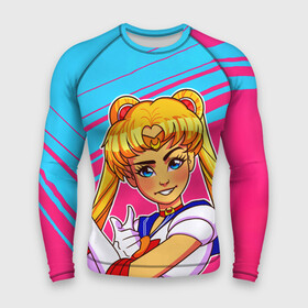 Мужской рашгард 3D с принтом СЕЙЛОР МУН в городе Новоалтайск,  |  | anime | japan | manga | sailor moon | аниме | девочка | девушка | луна | лунная призма | манга | сейлор мун | сэйлор мун | япония