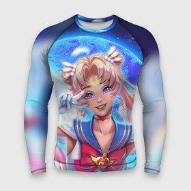 Мужской рашгард 3D с принтом КРЫЛЬЯ АНИМЕ в городе Новоалтайск,  |  | anime | japan | manga | sailor moon | аниме | девочка | девушка | луна | лунная призма | манга | сейлор мун | сэйлор мун | япония