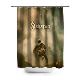 Штора 3D для ванной с принтом Sabaton в городе Новоалтайск, 100% полиэстер | плотность материала — 100 г/м2. Стандартный размер — 146 см х 180 см. По верхнему краю — пластиковые люверсы для креплений. В комплекте 10 пластиковых колец | battle | panzerkampf | primo victoria | sabaton | the art of war | the great war | атака мертвецов | бисмарк | броден | войны | группа | йоаким | латный ботинок | метал | ночные ведьмы | пауэр | рок | рыцарские доспехи | сабатон