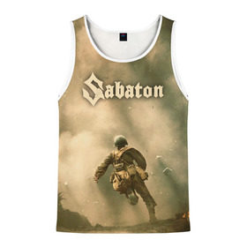 Мужская майка 3D с принтом Sabaton в городе Новоалтайск, 100% полиэстер | круглая горловина, приталенный силуэт, длина до линии бедра. Пройма и горловина окантованы тонкой бейкой | battle | panzerkampf | primo victoria | sabaton | the art of war | the great war | атака мертвецов | бисмарк | броден | войны | группа | йоаким | латный ботинок | метал | ночные ведьмы | пауэр | рок | рыцарские доспехи | сабатон