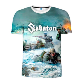 Мужская футболка 3D спортивная с принтом Sabaton в городе Новоалтайск, 100% полиэстер с улучшенными характеристиками | приталенный силуэт, круглая горловина, широкие плечи, сужается к линии бедра | battle | panzerkampf | primo victoria | sabaton | the art of war | the great war | атака мертвецов | бисмарк | броден | войны | группа | йоаким | латный ботинок | метал | ночные ведьмы | пауэр | рок | рыцарские доспехи | сабатон