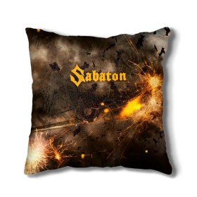 Подушка 3D с принтом Sabaton в городе Новоалтайск, наволочка – 100% полиэстер, наполнитель – холлофайбер (легкий наполнитель, не вызывает аллергию). | состоит из подушки и наволочки. Наволочка на молнии, легко снимается для стирки | battle | panzerkampf | primo victoria | sabaton | the art of war | the great war | атака мертвецов | бисмарк | броден | войны | группа | йоаким | латный ботинок | метал | ночные ведьмы | пауэр | рок | рыцарские доспехи | сабатон