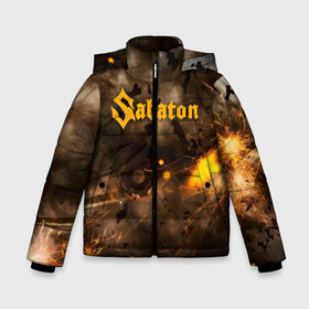 Зимняя куртка для мальчиков 3D с принтом Sabaton в городе Новоалтайск, ткань верха — 100% полиэстер; подклад — 100% полиэстер, утеплитель — 100% полиэстер | длина ниже бедра, удлиненная спинка, воротник стойка и отстегивающийся капюшон. Есть боковые карманы с листочкой на кнопках, утяжки по низу изделия и внутренний карман на молнии. 

Предусмотрены светоотражающий принт на спинке, радужный светоотражающий элемент на пуллере молнии и на резинке для утяжки | battle | panzerkampf | primo victoria | sabaton | the art of war | the great war | атака мертвецов | бисмарк | броден | войны | группа | йоаким | латный ботинок | метал | ночные ведьмы | пауэр | рок | рыцарские доспехи | сабатон