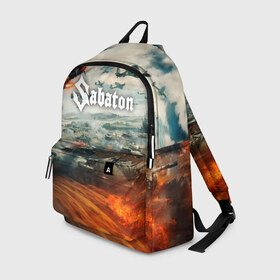 Рюкзак 3D с принтом Sabaton в городе Новоалтайск, 100% полиэстер | лямки с регулируемой длиной, сверху петелька, чтобы рюкзак можно было повесить на вешалку. Основное отделение закрывается на молнию, как и внешний карман. Внутри два дополнительных кармана, один из которых закрывается на молнию. По бокам два дополнительных кармашка | Тематика изображения на принте: battle | panzerkampf | primo victoria | sabaton | the art of war | the great war | атака мертвецов | бисмарк | броден | войны | группа | йоаким | латный ботинок | метал | ночные ведьмы | пауэр | рок | рыцарские доспехи | сабатон