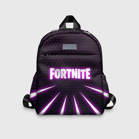 Детский рюкзак 3D с принтом Fortnite в городе Новоалтайск, 100% полиэстер | лямки с регулируемой длиной, сверху петелька, чтобы рюкзак можно было повесить на вешалку. Основное отделение закрывается на молнию, как и внешний карман. Внутри дополнительный карман. По бокам два дополнительных кармашка | cybersport | esport | fortnite | game | logo | игра | киберспорт | фортнайт