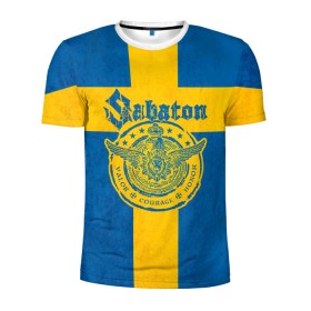 Мужская футболка 3D спортивная с принтом Sabaton в городе Новоалтайск, 100% полиэстер с улучшенными характеристиками | приталенный силуэт, круглая горловина, широкие плечи, сужается к линии бедра | battle | panzerkampf | primo victoria | sabaton | the art of war | the great war | атака мертвецов | бисмарк | броден | войны | группа | йоаким | латный ботинок | метал | ночные ведьмы | пауэр | рок | рыцарские доспехи | сабатон