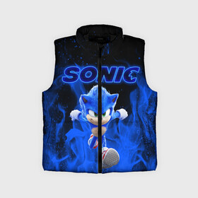 Детский жилет утепленный 3D с принтом SONIC в городе Новоалтайск,  |  | Тематика изображения на принте: hedgehog. | sonic | sonic 2 | sonic 3 | соник | соник 3