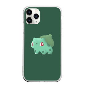 Чехол для iPhone 11 Pro Max матовый с принтом Pokemon Bulbasaur в городе Новоалтайск, Силикон |  | Тематика изображения на принте: pokemon | аниме | покемон | снорлакс