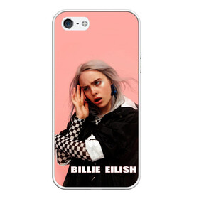 Чехол для iPhone 5/5S матовый с принтом Billie Eilish в городе Новоалтайск, Силикон | Область печати: задняя сторона чехла, без боковых панелей | bad guy | billie eilish | артист | билли айлиш | музыка | певец | фото