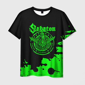 Мужская футболка 3D с принтом Sabaton в городе Новоалтайск, 100% полиэфир | прямой крой, круглый вырез горловины, длина до линии бедер | battle | panzerkampf | primo victoria | sabaton | the art of war | the great war | атака мертвецов | бисмарк | броден | войны | группа | йоаким | латный ботинок | метал | ночные ведьмы | пауэр | рок | рыцарские доспехи | сабатон