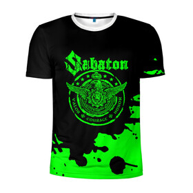 Мужская футболка 3D спортивная с принтом Sabaton в городе Новоалтайск, 100% полиэстер с улучшенными характеристиками | приталенный силуэт, круглая горловина, широкие плечи, сужается к линии бедра | battle | panzerkampf | primo victoria | sabaton | the art of war | the great war | атака мертвецов | бисмарк | броден | войны | группа | йоаким | латный ботинок | метал | ночные ведьмы | пауэр | рок | рыцарские доспехи | сабатон