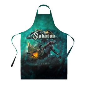 Фартук 3D с принтом Sabaton в городе Новоалтайск, 100% полиэстер | общий размер — 65 х 85 см, ширина нагрудника — 26 см, горловина — 53 см, длина завязок — 54 см, общий обхват в поясе — 173 см. Принт на завязках и на горловине наносится с двух сторон, на основной части фартука — только с внешней стороны | battle | panzerkampf | primo victoria | sabaton | the art of war | the great war | атака мертвецов | бисмарк | броден | войны | группа | йоаким | латный ботинок | метал | ночные ведьмы | пауэр | рок | рыцарские доспехи | сабатон