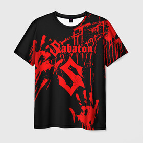 Мужская футболка 3D с принтом Sabaton в городе Новоалтайск, 100% полиэфир | прямой крой, круглый вырез горловины, длина до линии бедер | battle | panzerkampf | primo victoria | sabaton | the art of war | the great war | атака мертвецов | бисмарк | броден | войны | группа | йоаким | латный ботинок | метал | ночные ведьмы | пауэр | рок | рыцарские доспехи | сабатон