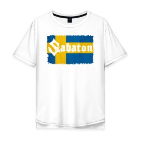 Мужская футболка хлопок Oversize с принтом Sabaton в городе Новоалтайск, 100% хлопок | свободный крой, круглый ворот, “спинка” длиннее передней части | battle | panzerkampf | primo victoria | sabaton | the art of war | the great war | атака мертвецов | бисмарк | броден | войны | группа | йоаким | латный ботинок | метал | ночные ведьмы | пауэр | рок | рыцарские доспехи | сабатон