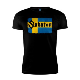 Мужская футболка премиум с принтом Sabaton в городе Новоалтайск, 92% хлопок, 8% лайкра | приталенный силуэт, круглый вырез ворота, длина до линии бедра, короткий рукав | battle | panzerkampf | primo victoria | sabaton | the art of war | the great war | атака мертвецов | бисмарк | броден | войны | группа | йоаким | латный ботинок | метал | ночные ведьмы | пауэр | рок | рыцарские доспехи | сабатон