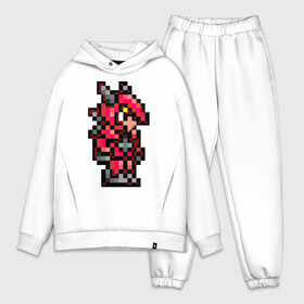 Мужской костюм хлопок OVERSIZE с принтом Terraria в городе Новоалтайск,  |  | brain of cthulhu | eater of worlds | eye of cthulhu | game | king slime | moon lord | queen bee | skeletron | terka | terra | terraria | the twin | twins | игры | майнкрафт | терария | терка | террария