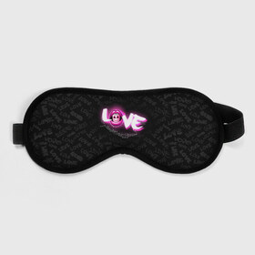Маска для сна 3D с принтом Love M (Oko) в городе Новоалтайск, внешний слой — 100% полиэфир, внутренний слой — 100% хлопок, между ними — поролон |  | dj | love | marshmello | oko | губы | диджей | дочке | женщине | зефир | идея | коллаж | лайк | любовь | маршмелло | маршмеллоу | маршмело | музыка | око | подруге | прикольный | рот | сестре | слова | язык
