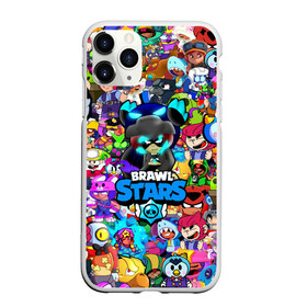 Чехол для iPhone 11 Pro матовый с принтом BRAWL STARS в городе Новоалтайск, Силикон |  | Тематика изображения на принте: 8 bit | bibi | brawl stars | brock | bull | crow | dinomike | el primo | leon | mobile game | mr.p | nita | poko | ricochet | stars | tara | бравл старс | ворон | леон | мобильные игры