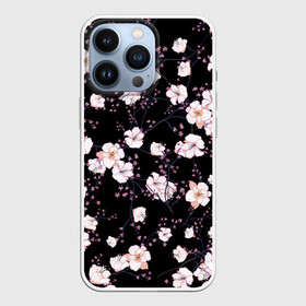 Чехол для iPhone 13 Pro с принтом САКУРА | SAKURA в городе Новоалтайск,  |  | Тематика изображения на принте: chery | flowers | japan | sakura | вишня | растения | сакура | цветы | цветы сакуры | япония