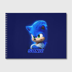 Альбом для рисования с принтом SONIC в городе Новоалтайск, 100% бумага
 | матовая бумага, плотность 200 мг. | Тематика изображения на принте: hedgehog | metal sonic | silver | silver the hedgehog | sonic | sonic boom | sonic the hedgehog | еж | ёж сонник | ежик | игры | кино | соник | соник в кино | сонник | фильм