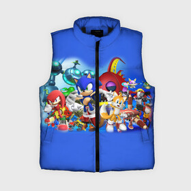 Женский жилет утепленный 3D с принтом SONIC в городе Новоалтайск,  |  | hedgehog | metal sonic | silver | silver the hedgehog | sonic | sonic boom | sonic the hedgehog | еж | ёж сонник | ежик | игры | кино | соник | соник в кино | сонник | фильм