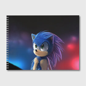 Альбом для рисования с принтом SONIC в городе Новоалтайск, 100% бумага
 | матовая бумага, плотность 200 мг. | Тематика изображения на принте: hedgehog | metal sonic | silver | silver the hedgehog | sonic | sonic boom | sonic the hedgehog | еж | ёж сонник | ежик | игры | кино | соник | соник в кино | сонник | фильм