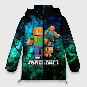 Женская зимняя куртка 3D с принтом Minecraft Майнкрафт в городе Новоалтайск, верх — 100% полиэстер; подкладка — 100% полиэстер; утеплитель — 100% полиэстер | длина ниже бедра, силуэт Оверсайз. Есть воротник-стойка, отстегивающийся капюшон и ветрозащитная планка. 

Боковые карманы с листочкой на кнопках и внутренний карман на молнии | creeper | earth | game | minecraft | minecraft earth | блоки | грифер | игры | квадраты | компьютерная игра | крипер | маинкрафт | майн | майнкравт | майнкрафт