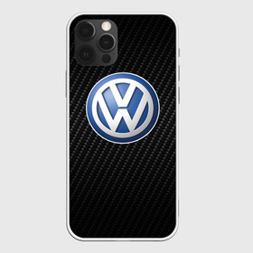 Чехол для iPhone 12 Pro Max с принтом Volkswagen Logo | Фольксваген Лого в городе Новоалтайск, Силикон |  | Тематика изображения на принте: amarok | arteon | caravelle | golf | polo | scirocco | teramont | tiguan | to | touareg | transporter | volkswagen | vw | авто | автомобиль | ам | бренд | карбон | машина | машины | народный автомобиль | фольксваген