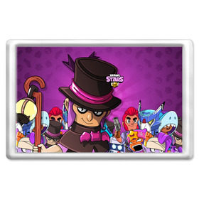 Магнит 45*70 с принтом BRAWL STARS MORTIS в городе Новоалтайск, Пластик | Размер: 78*52 мм; Размер печати: 70*45 | Тематика изображения на принте: brawl stars | brawl stars mortis | brawler | mortis | бравл старз | бравлер | мортис