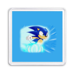 Магнит 55*55 с принтом Sonic в городе Новоалтайск, Пластик | Размер: 65*65 мм; Размер печати: 55*55 мм | Тематика изображения на принте: hedgehog | metal sonic | silver | silver the hedgehog | sonic | sonic boom | sonic the hedgehog | еж | ёж сонник | ежик | игры | кино | соник | соник в кино | сонник | фильм